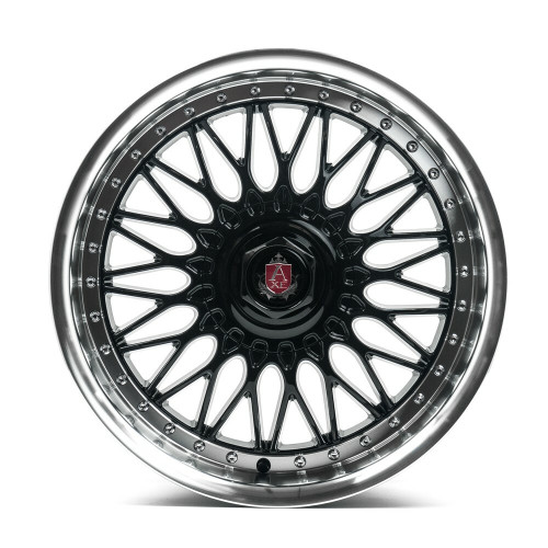 18" Axe Wheels EX10 Gloss Black 18x8 Wheel 4x100 40mm Rim
