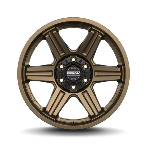 20" Brink Wheels B102 Fang Bronze 20x9 Flow Formed Wheel 6x5.5 6x135 0mm Rim
