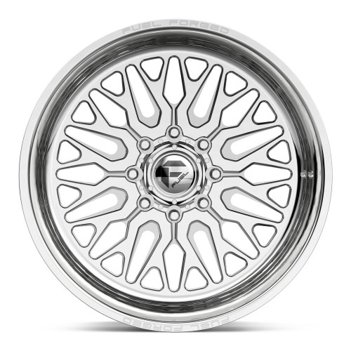 26" Fuel Forged FF109 Grin Polished 26x12 8x6.5 -40mm For Chevy GMC Ram Ford Rim