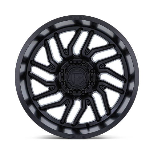 22" Fuel D864 Hurricane 22x12 6x135 -44mm Blackout Wheel For Ford Lincoln Rim