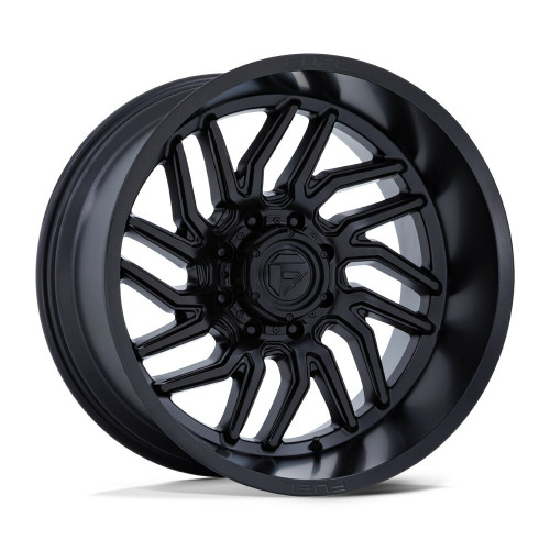 20" Fuel 1PC D864 Hurricane Blackout 20x10 Wheel 5x5.5 -18mm Lifted Truck Rims