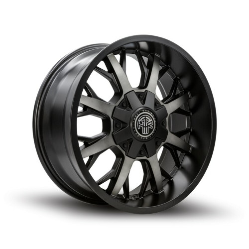 20" Thret Offroad Vulcan 801 Satin Black Dark Tint 20x9 Wheel 6x135 6x5.5 0mm