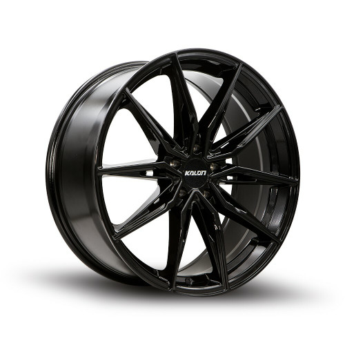 20" Kalon Wheels Cypher 102 Gloss Black 20x8.5 Wheel 5x4.5 35mm Rim