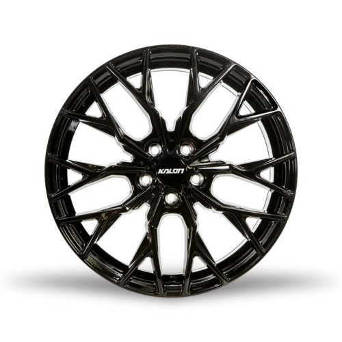 17" Kalon Wheels Inferno 103 Gloss Black 17x7.5 Wheel 5x115 40mm Rim