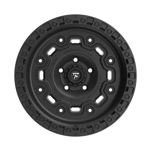 20" Fittipaldi Offroad FT100SB Satin Black 20x9 Wheel 8x170 18mm For Ford Rim
