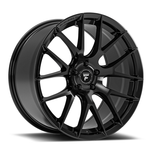 20" Fittipaldi Street FS360B Gloss Black 20x10 Wheel 5x115 18mm Rim