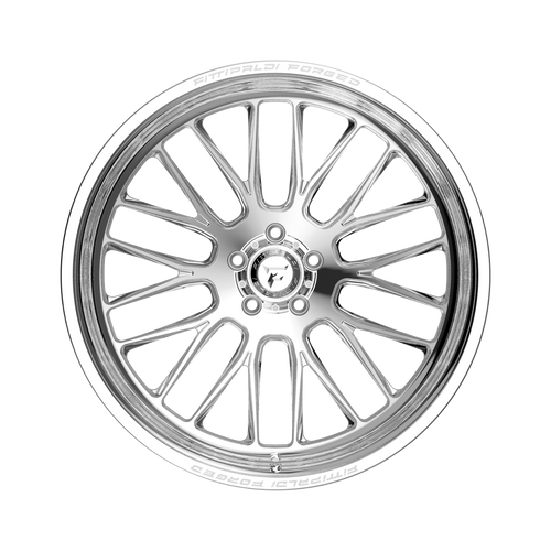 24" Fittipaldi Wheel FTF502P 24x12 Polished 8x170 -44mm Lifted For Ford Rim