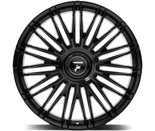 22" Fittipaldi Street FS369B Gloss Black 22x9.5 Wheel 5x108 5x4.5 38mm Rim