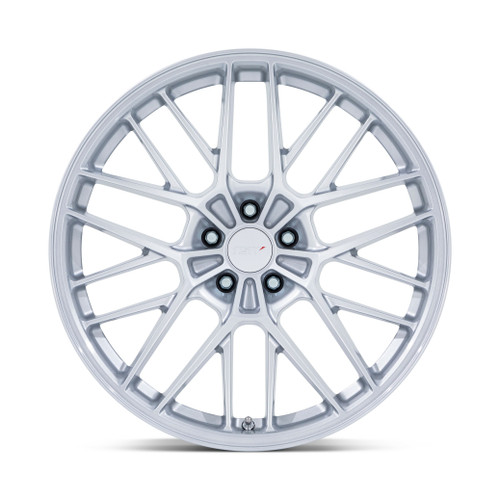 22" TSW TW001 Daytona Gloss Silver 22x9 Wheel 5x112 27mm Flow Formed Rim