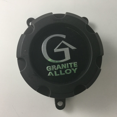 Granite Alloy 5 Lug Matte Black Center Cap C398MB-5-GA C-310-1