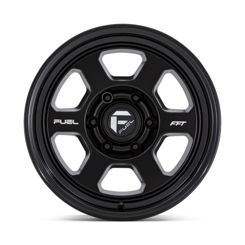 17" Fuel 1PC FC860 Hype Matte Black 17x8.5 Wheel 5x150 10mm For Toyota Truck Rim