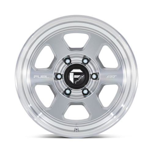 18" Fuel FC860 Hype 18x8.5 6x5.5 -10mm Machined Wheel Lifted Truck SUV Rim