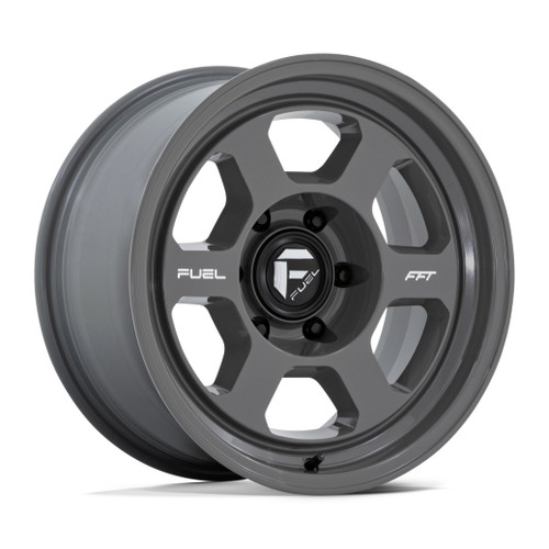 17" Fuel FC860 Hype 17x8.5 5x150 10mm Battleship Gray Wheel For Toyota Truck Rim