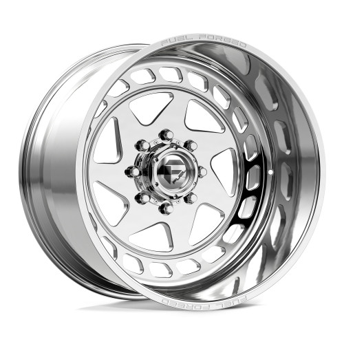 22" Fuel Forged FF117 Zillion Polished 22x12 Wheel 8x170 -40mm Lifted For Ford