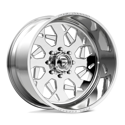 Set 4 22" Fuel Forged Recife FF111 Polished 22x12 Wheels 6x5.5 -40mm Lifted Rim