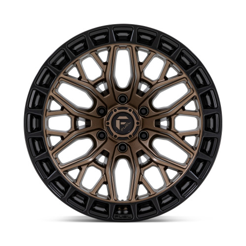 20" Fuel 1PC FC869 Sigma Matte Bronze Matte Black Lip 20x10 Wheel 6x5.5 -18mm