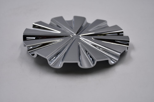 Blank Chrome Wheel Center Cap Hub Cap #842 6.875" No logo Bolt on