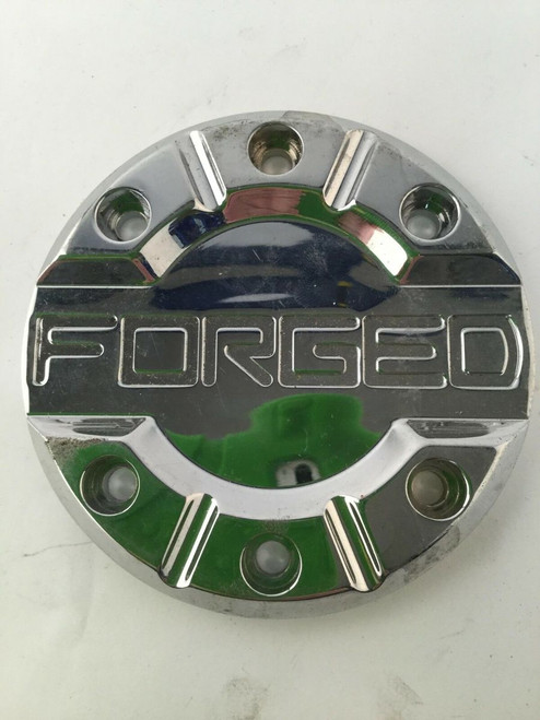 Forged Aftermarket Bolt On Chrome Wheel Center Cap No P/N 4" Diameter FGD2