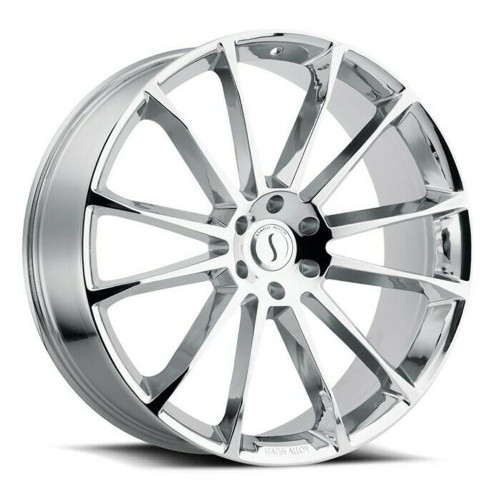 Status Goliath 24x9.5 5x4.5 Chrome Wheel 24" 30mm Rim