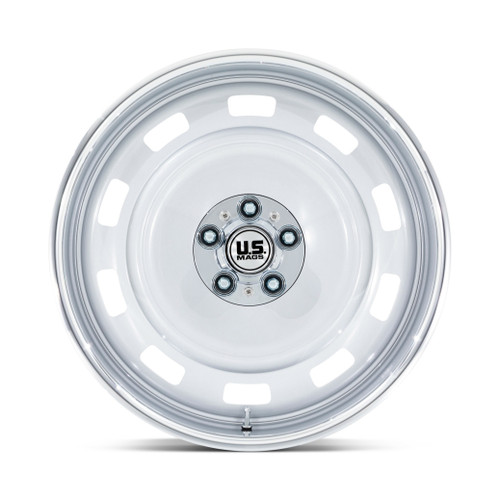 22" US Mag 1PC UC143 Scottsdale Silver Diamond Cut Lip 22x10.5 Wheel 6x5.5 12mm