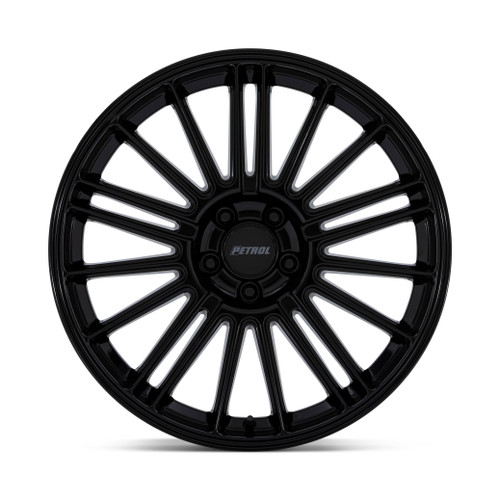 18" Petrol PE001 P1D Gloss Black 18x8 Wheel 5x4.5 40mm Rim