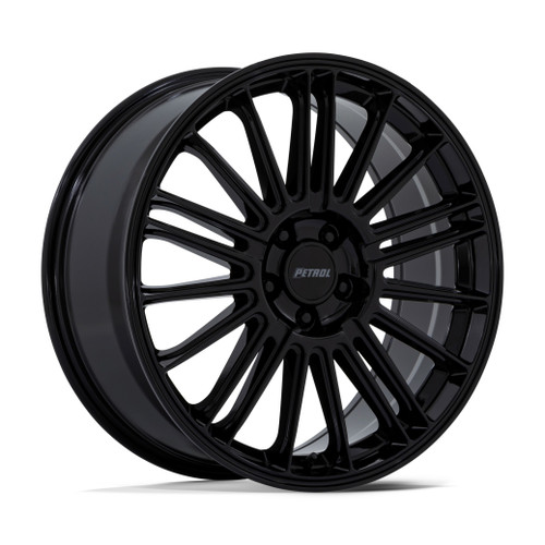 Set 4 19" Petrol PE001 P1D Gloss Black 19x8 Wheels 5x120 35mm Rims