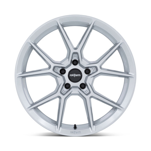 20" Rotiform RC199 KPR Silver 20x9 Wheel 5x112 25mm Rim