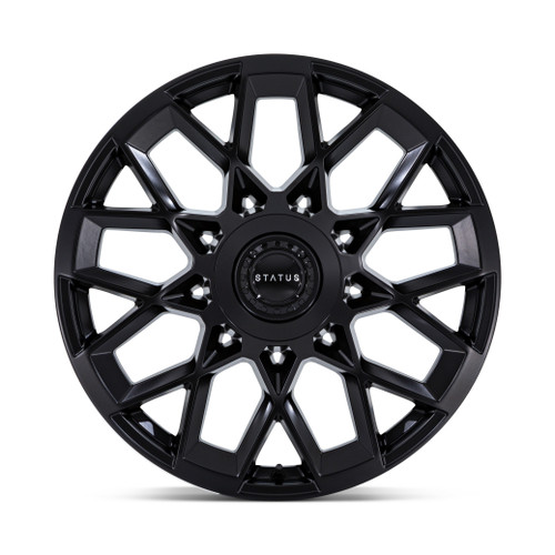 24" Status ST005 Matrix Matte Black 24x10 Wheel 6x135 6x5.5 30mm Rim