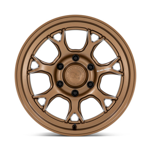 17" Black Rhino BR017 Etosha Matte Bronze 17x8.5 Wheel 6x5.5 -10mm Lifted Rim