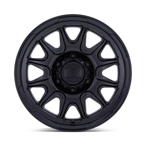 17" Pro Comp PA200 Pulse Matte Black 17x8.5 Wheel 6x5.5 0mm Truck Rim