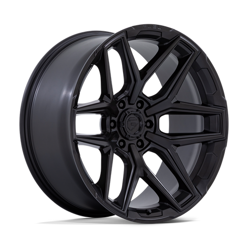 Set 4 20" Fuel Flux 20x10 8x170 -18mm Blackout Wheels Lifted For Ford Truck Rims