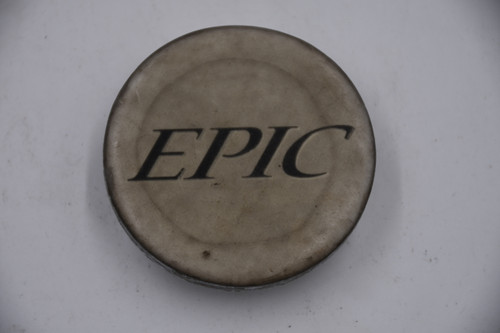 Epic Silver/Yellowish Center Cap Hub Cap 991-0260 2.5"