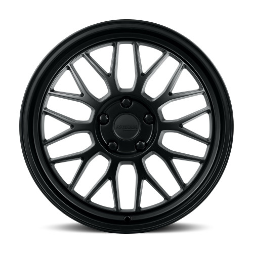 18" Katana Wheels KR06 18x8 5x100 40mm Wheel Matte Black Racing Rim