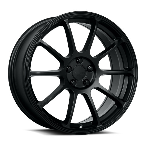 18" Katana Wheels KR07 18x8 5x100 40mm Wheel Matte Black Racing Rim