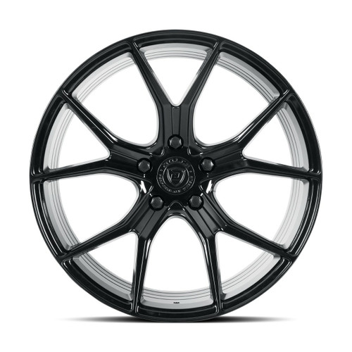 18" Dolce Performance Element Gloss Black 18x8.5 Wheel 5x120 35mm Rim
