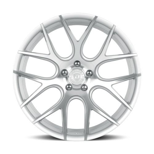20" Dolce Performance Monza 20x10 5x4.5 40mm Gloss Silver Machined Face Wheel