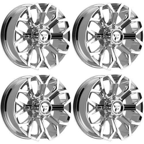 Set 4 20" Fittipaldi Offroad FA21MC Mirror Coat 20x10 Wheels 8x180 -19mm Rims Set 4 20" Fittipaldi Offroad FA21MC Mirror Coat 20x10 Wheels 8x180 -19mm Rims
