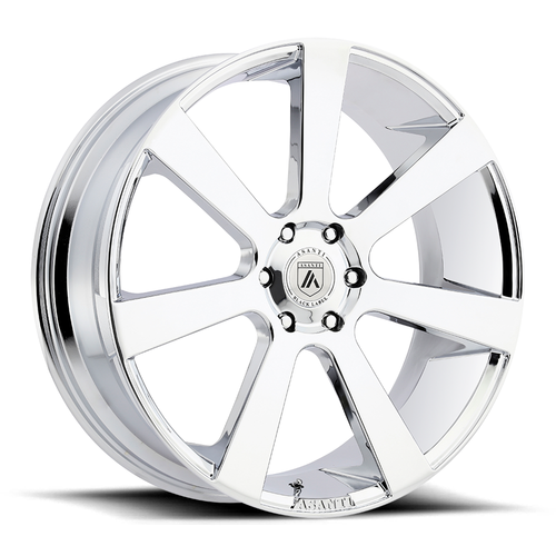 Asanti Black ABL-15 Apollo 22x9 5x120 Chrome Wheel 22" 35mm Truck Suv Rim