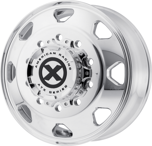 ATX AO401 Octane 24.5x8.25 10x11.25 Polished - Front Wheel 24.5" 144mm Rim