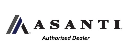 Asanti Black ABL-27 Dynasty 22x9 5x4.5 Titanium Brushed Wheel 22" 32mm Rim