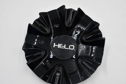 Helo Gloss Black Wheel Center Cap Hub Cap HE866L174 7" Bolt on 6 Lug