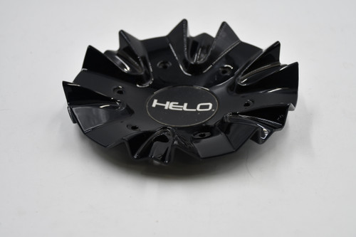Helo Gloss Black Wheel Center Cap Hub Cap HE866L174 7" Bolt on 6 Lug