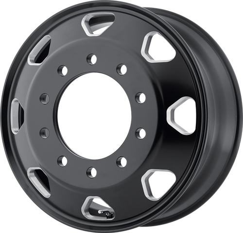 ATX AO401 Octane 24.5x8.25 10x11.25 Satin Black Milled - Inner Wheel 24.5" 144mm