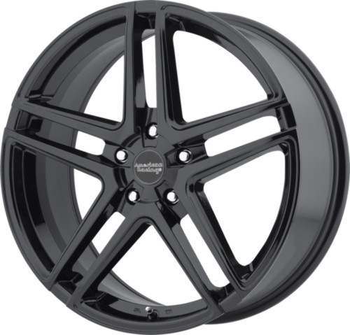 American Racing AR907 17x7.5 5x120 Gloss Black Wheel 17" 42mm Rim