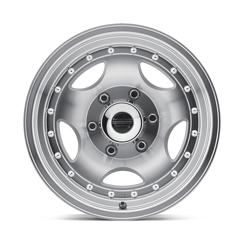 15" American Racing AR23 15x7 5x4.5 Machined Wheel -6mm Classic Rim