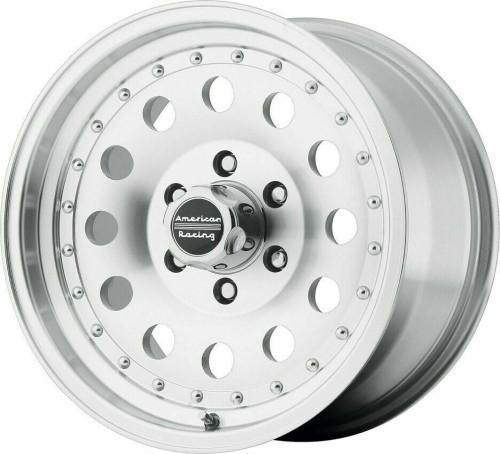14" American Racing AR62 Outlaw II 14x7 4x4.25 0mm Wheel Machined Rim