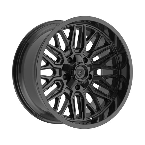 Set 4 20" Gear Off Road 775B Surge 20x9 5x5 5x5.5 0mm Gloss Black Truck Wheels