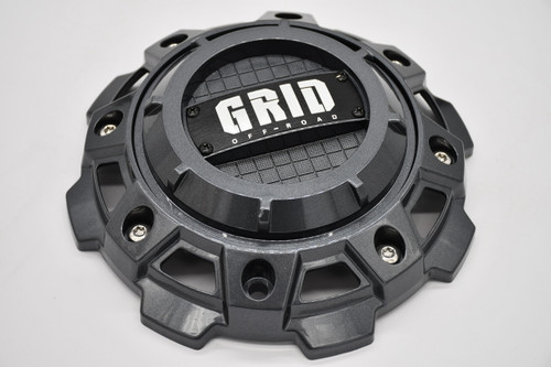 Grid Offroad Gunmetal Wheel Center Cap GD-8-CAP 8.5 Inch GD1 GD13