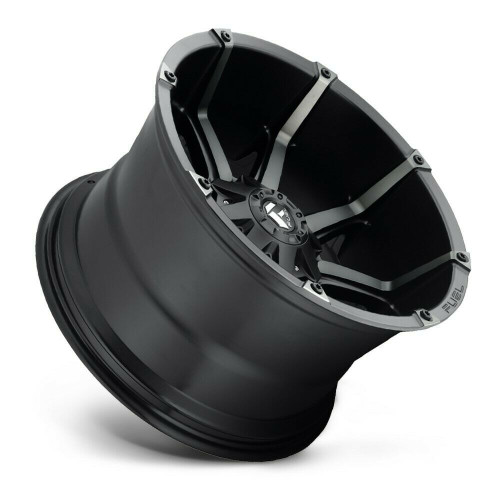 20" Fuel D556 Coupler 20x10 6x135 6x5.5 -18mm Wheel Matte Black Double Dark Rim
