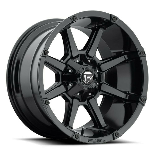 20" Fuel 1PC D575 Coupler 20x9 5x5.5 5x150 1mm Wheel Gloss Black Truck Rim